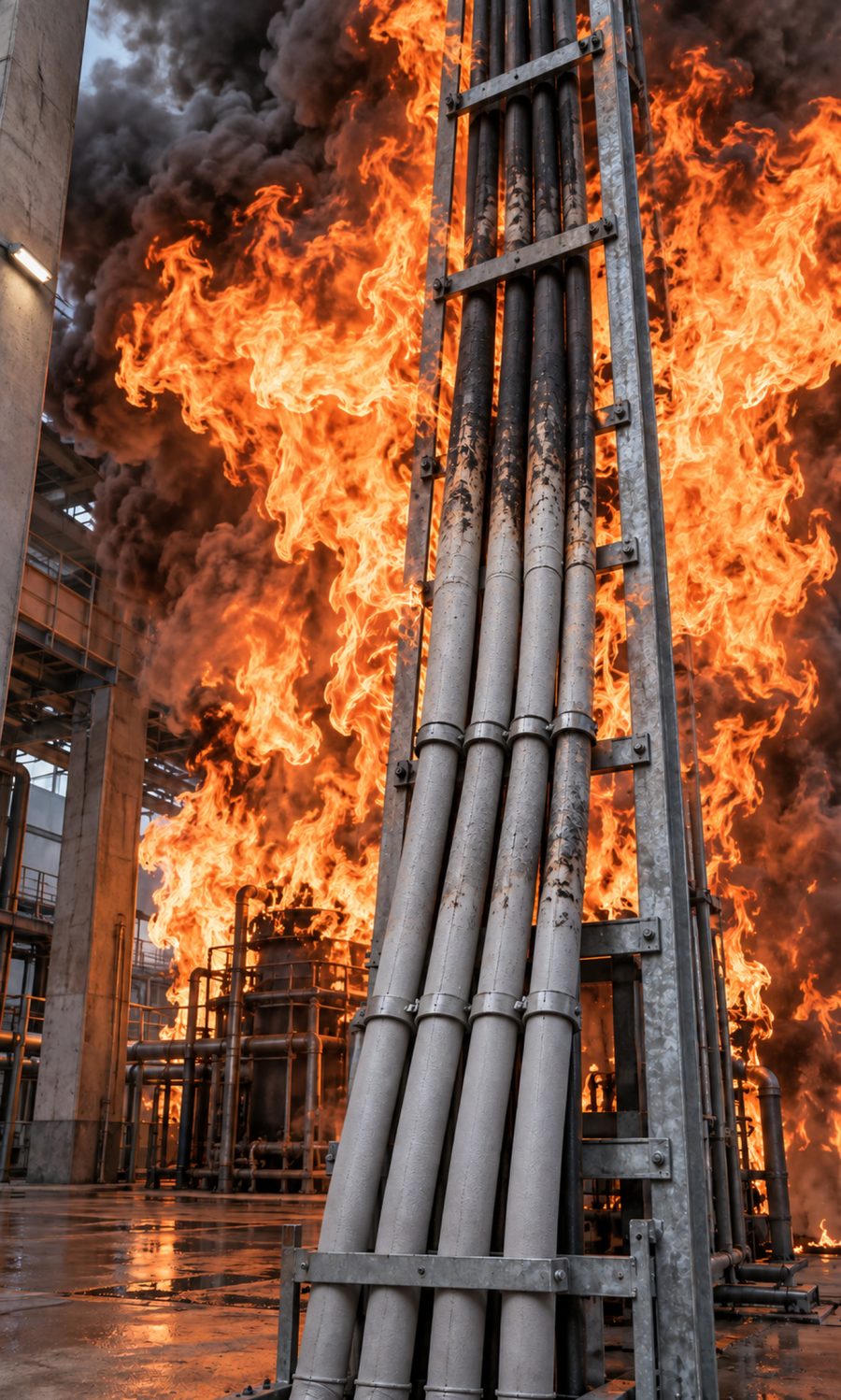 FIRE-SURVIVAL CABLE COATING