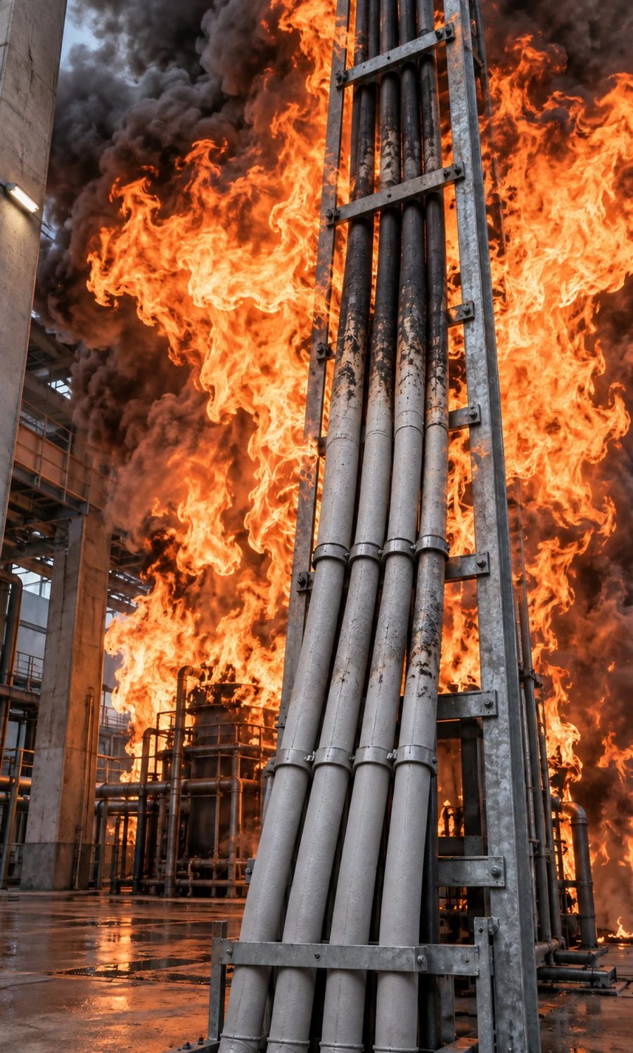 FIRE-SURVIVAL CABLE COATING