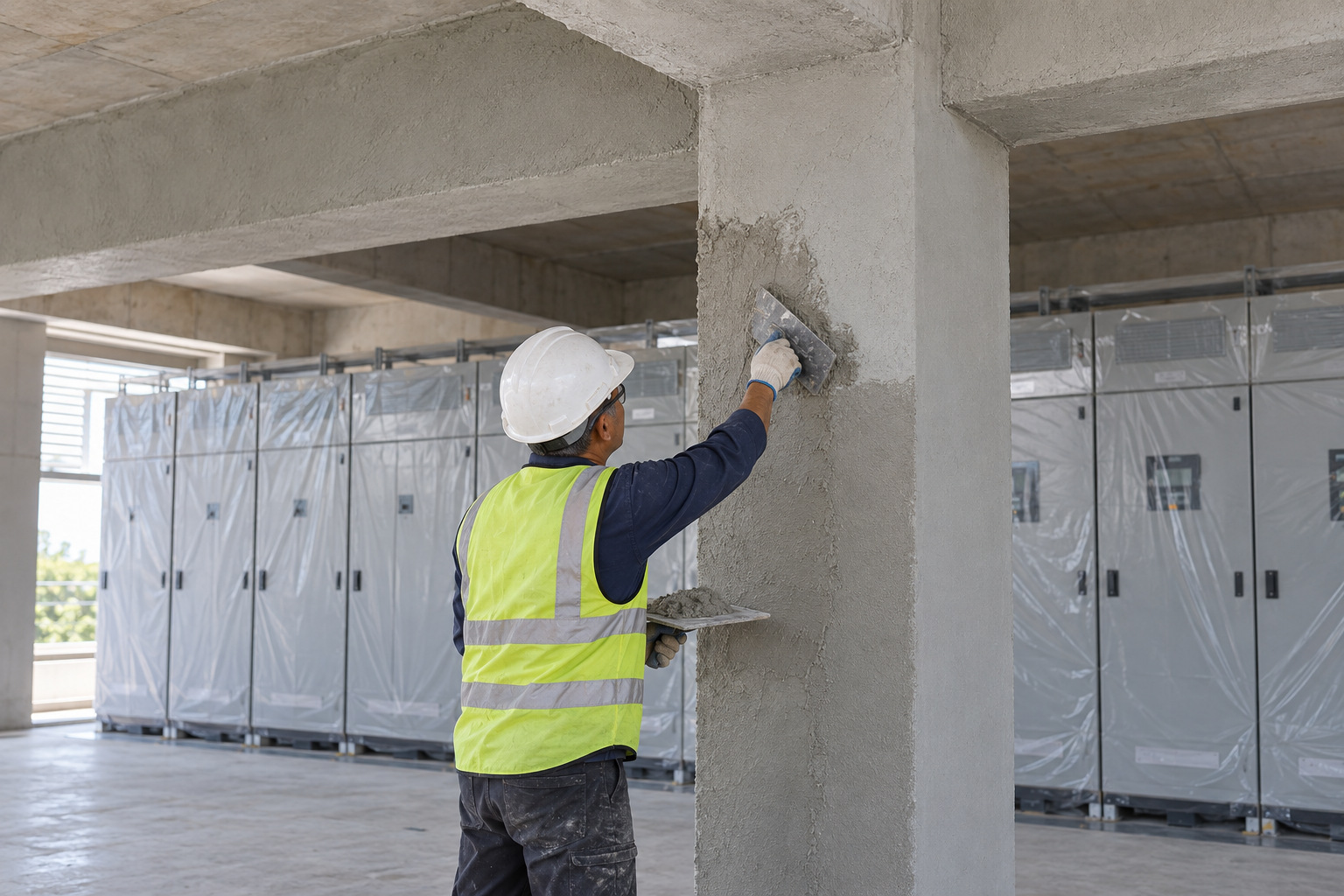 Fire protection for critical RCC members