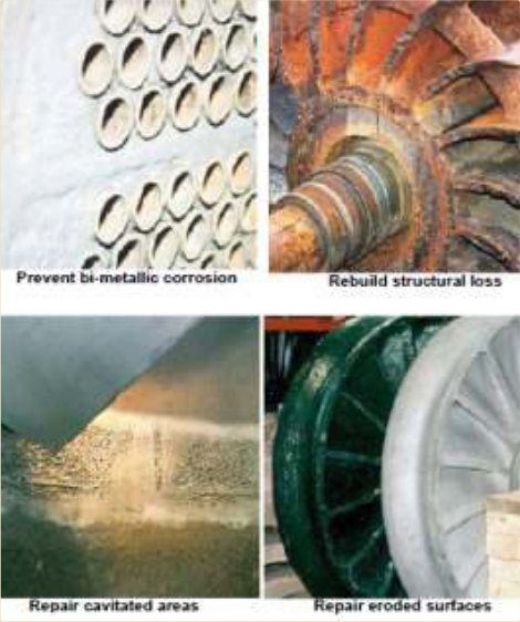 Bi-metallic corrosion, structural loss, cavitation, erosion — all rebuilt.