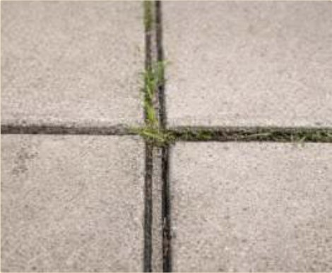 An expansion joint sealed flexibly against water, chemicals and abrasion.