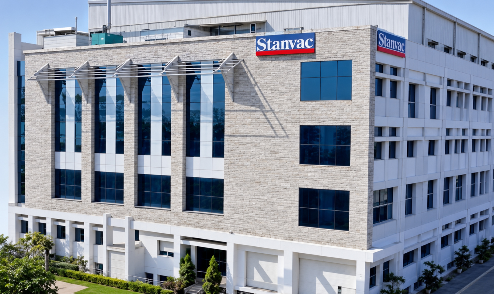 STANVAC / Gurugram facility. Enhanced source photograph.