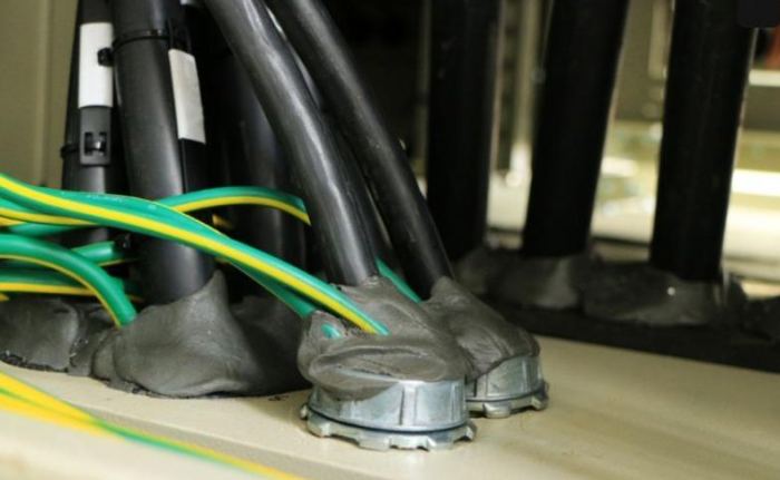 PANEL CABLE ENTRIES: Help prevent costly panel fires. Keep dust and pests out.