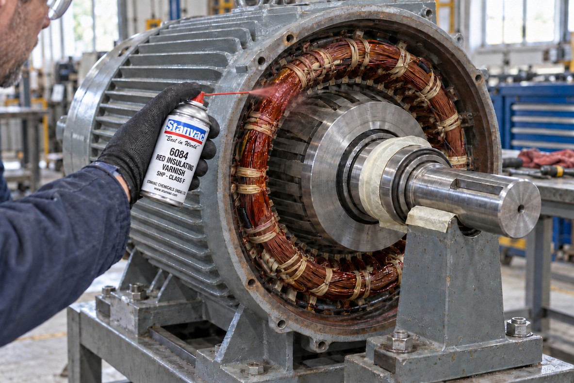 MOTOR WINDING END-TURNS: Longer motor life. Fewer costly rewinds.