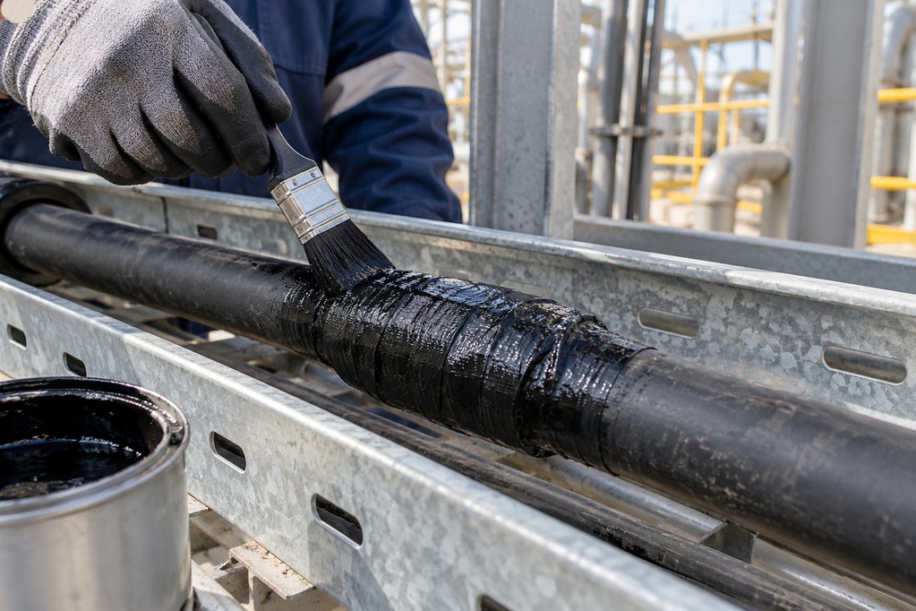 TAPED CABLE JOINTS: Extend cable life. Keep moisture out of aged joints.
