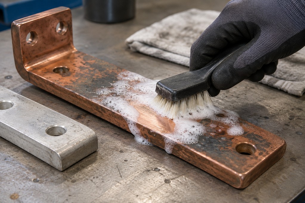 COPPER & ALUMINIUM BUS BARS: Improve conductivity without damaging bus bars.