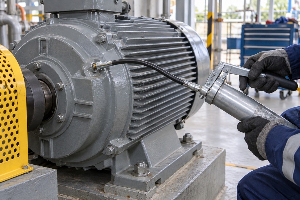HT MOTOR BEARINGS: Extend bearing life. Keep grease out of motor windings.