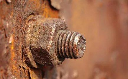 A seized, rusted bolt freed fast.