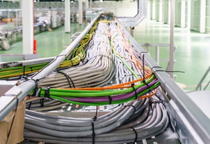 Cable highways whose sheathing won’t carry fire.