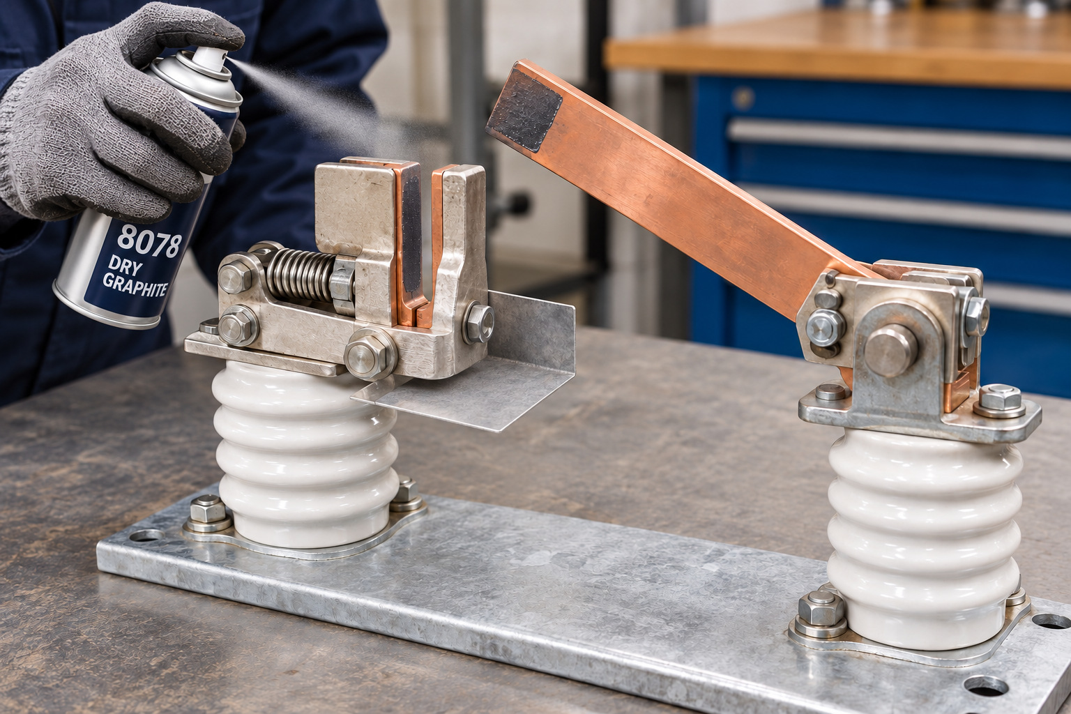 PREVENT ISOLATOR JAW JAMMING. RESIST CORROSION.
