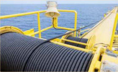 Mineral-based penetration right into the rope core.