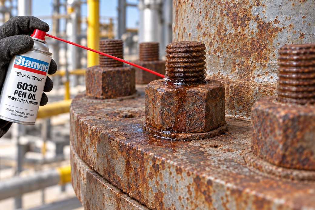 SEIZED NUTS & BOLTS: Free seized bolts fast. Save time and labour.
