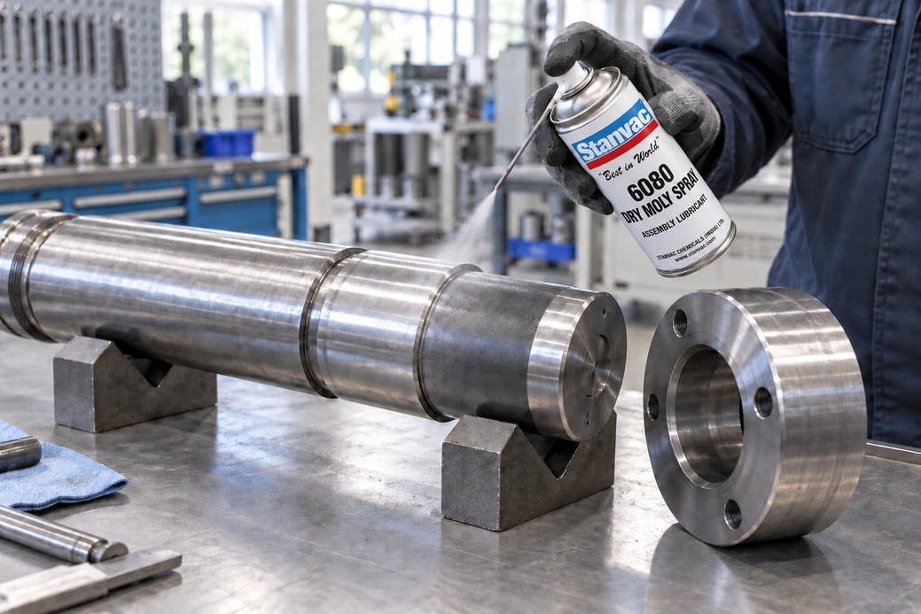 SHAFTS & MATING HUBS: Reduce wear and galling during assembly and run-in.