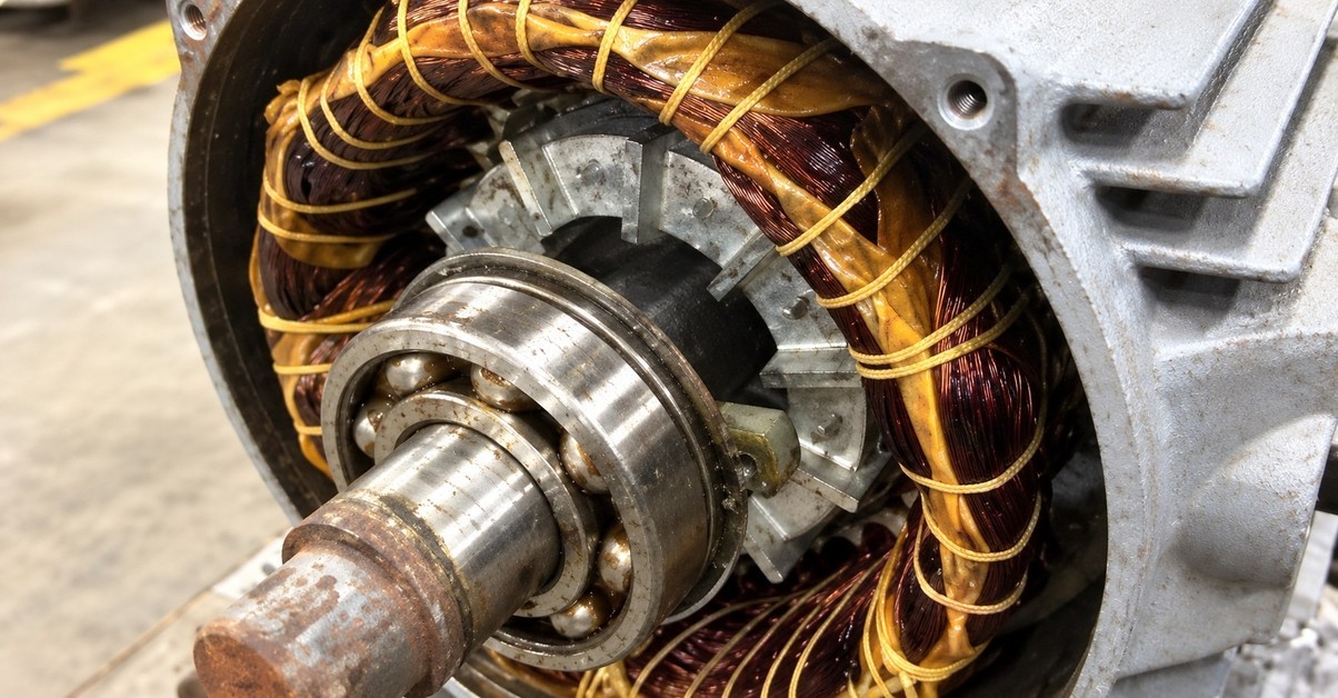 HT MOTOR BEARINGS: Grease will not melt or leak into windings. Avoid grease-related rewinds.
