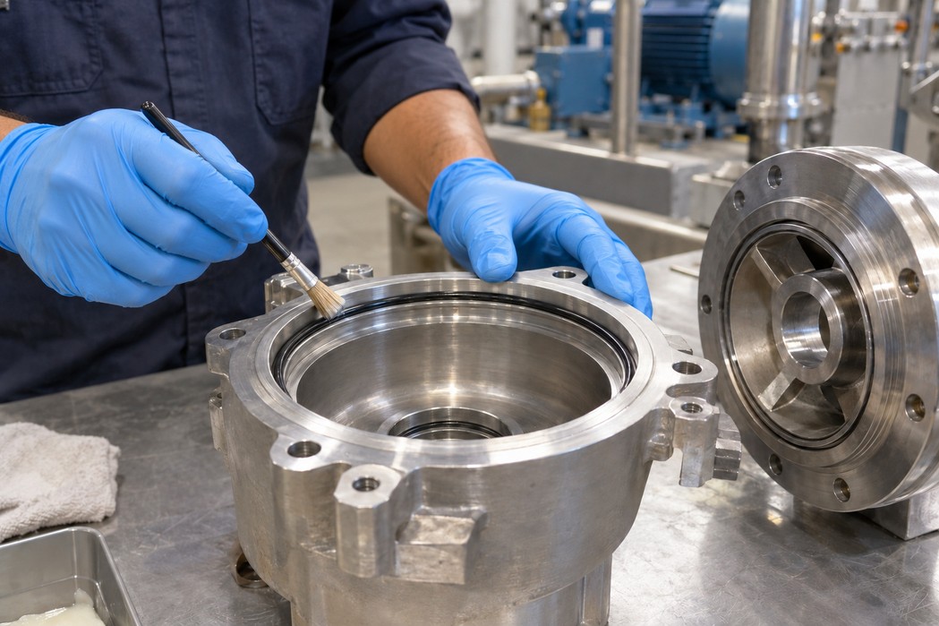 PUMP O-RINGS & RUBBER SEALS: Extend seal life in water, steam and chemical exposure.