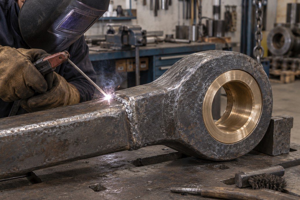 SCHWIERIGE STÄHLE VERBINDEN. RISSBILDUNG NACH DER REPARATUR WIDERSTEHEN.